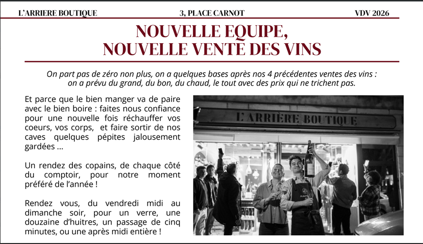 L’arrière-Boutique