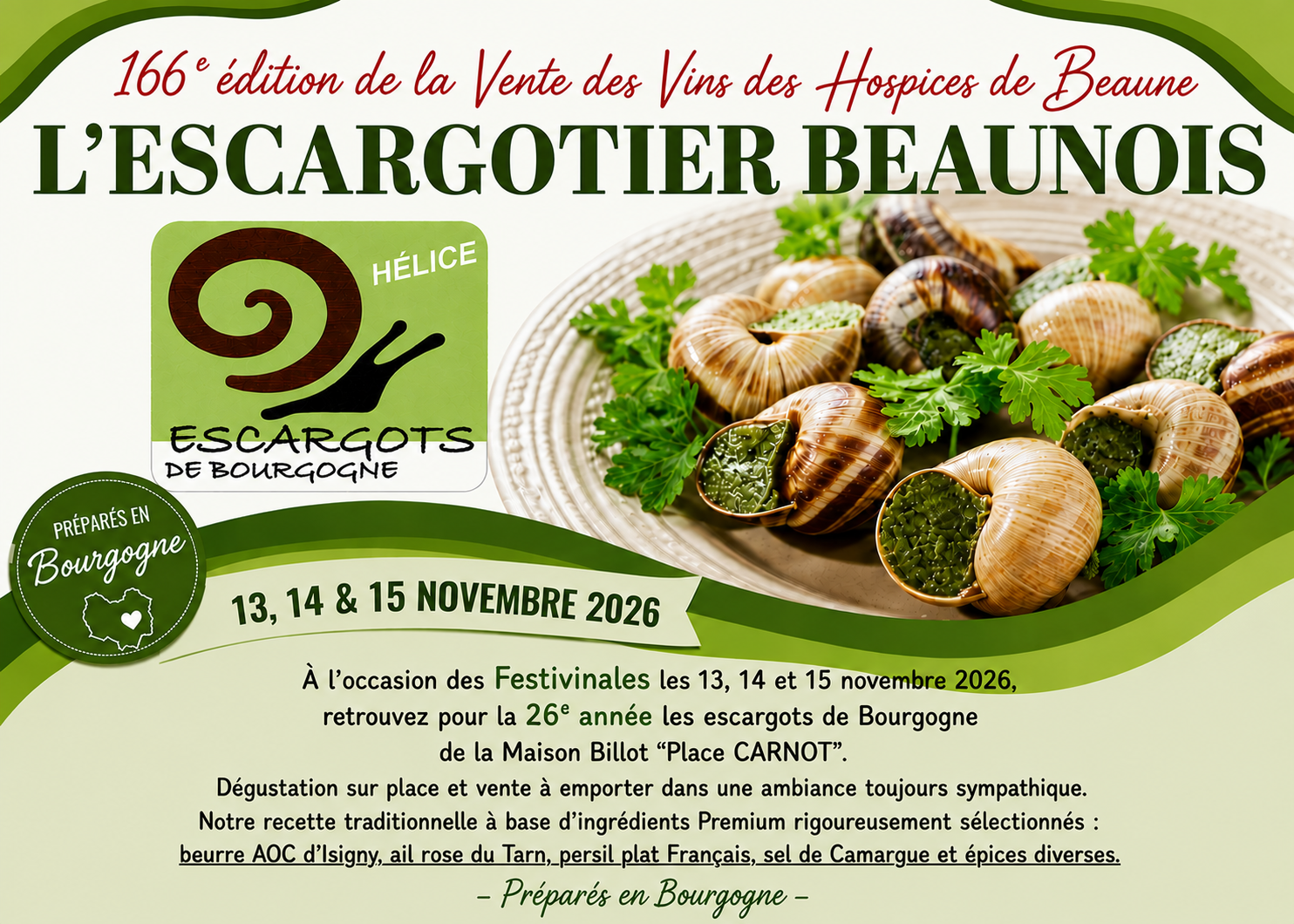 Helice – l’Escargotier Beaunois