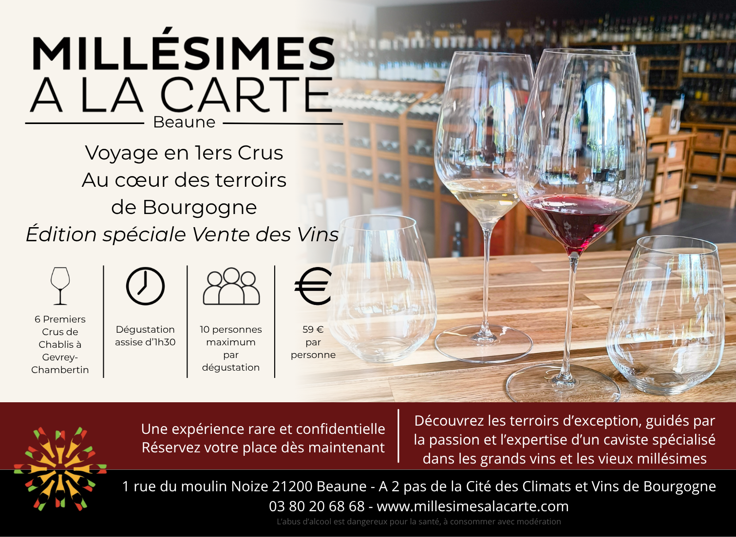 Millésimes à la Carte – 100 ans de grands vins de Bourgogne